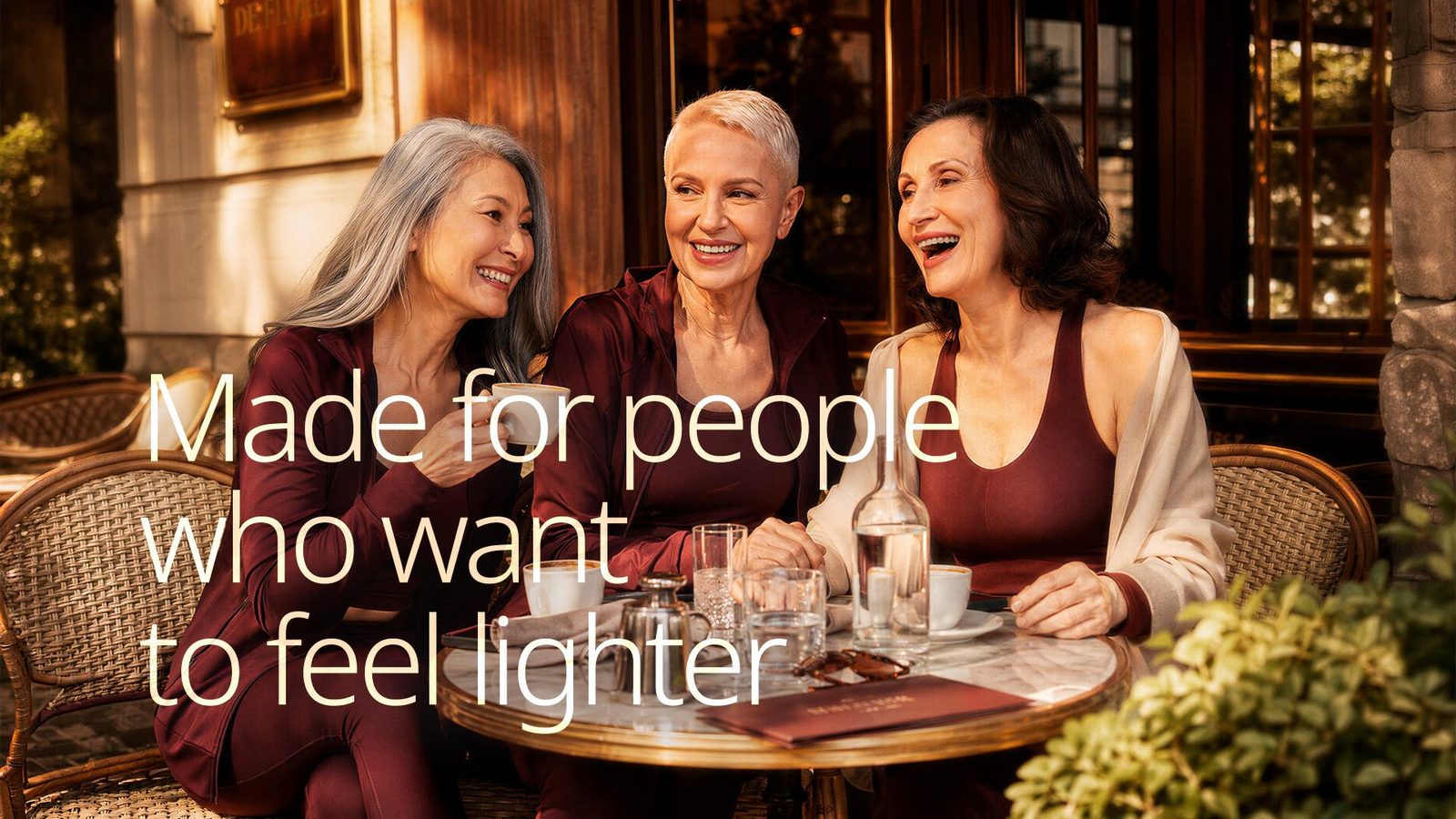 Made for people who want to feel lighter